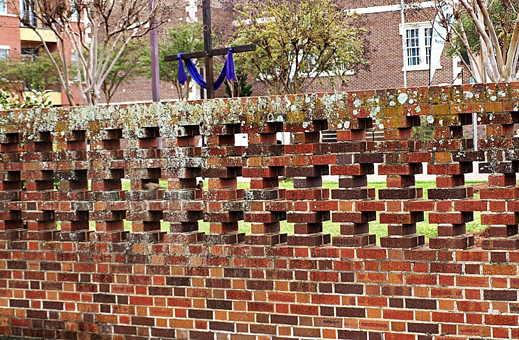 Perforated brick wall 20090325 wed Perforated brick w… Flickr