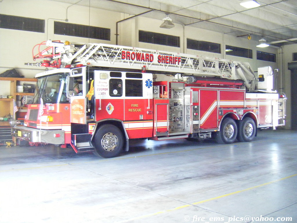 BSO Fire Rescue Quint 28 (Cooper City) FireEmsPics Flickr