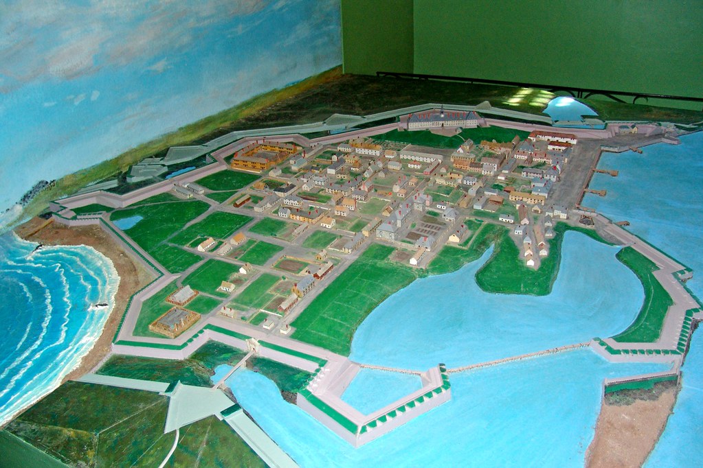 Fortress Of Louisbourg Map Map Of Fortress Louisbourg | This Map Shows What The Complet… | Flickr