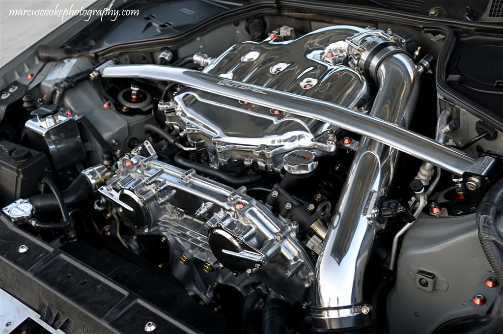 Infiniti G35 Coupe Engine Bay | A few snaps of a friend's am… | Flickr
