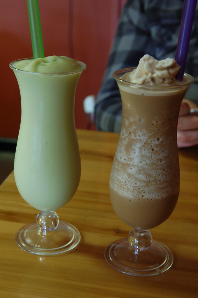 slushies. at noodle house in new haven. the green one is a… Flickr