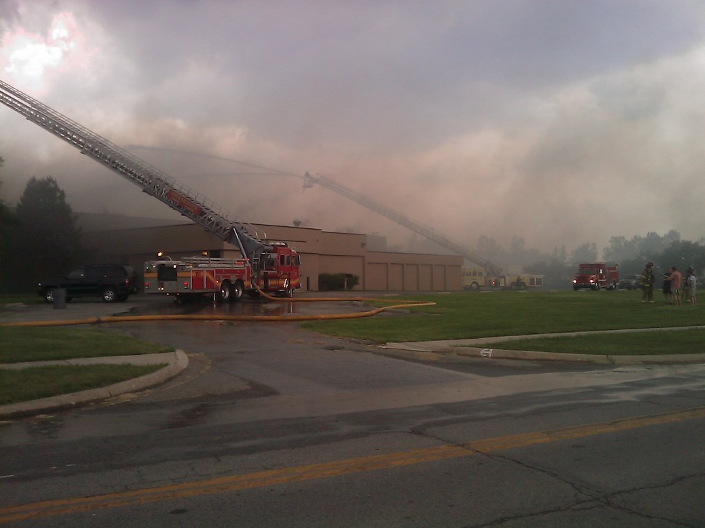 Huge Hilliard Fire Smoke was visible for miles. We saw mos… Flickr