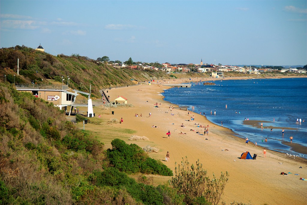 dsc_8434n Mentone Beach. It was still around 34 C at 6pm w??? Flickr