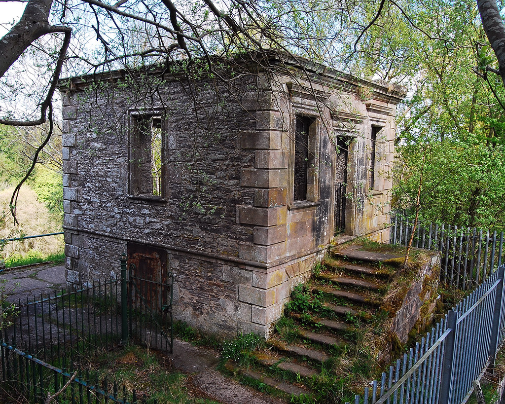 Bonnington Pavilion Falls of Clyde Lanark James Brown Flickr