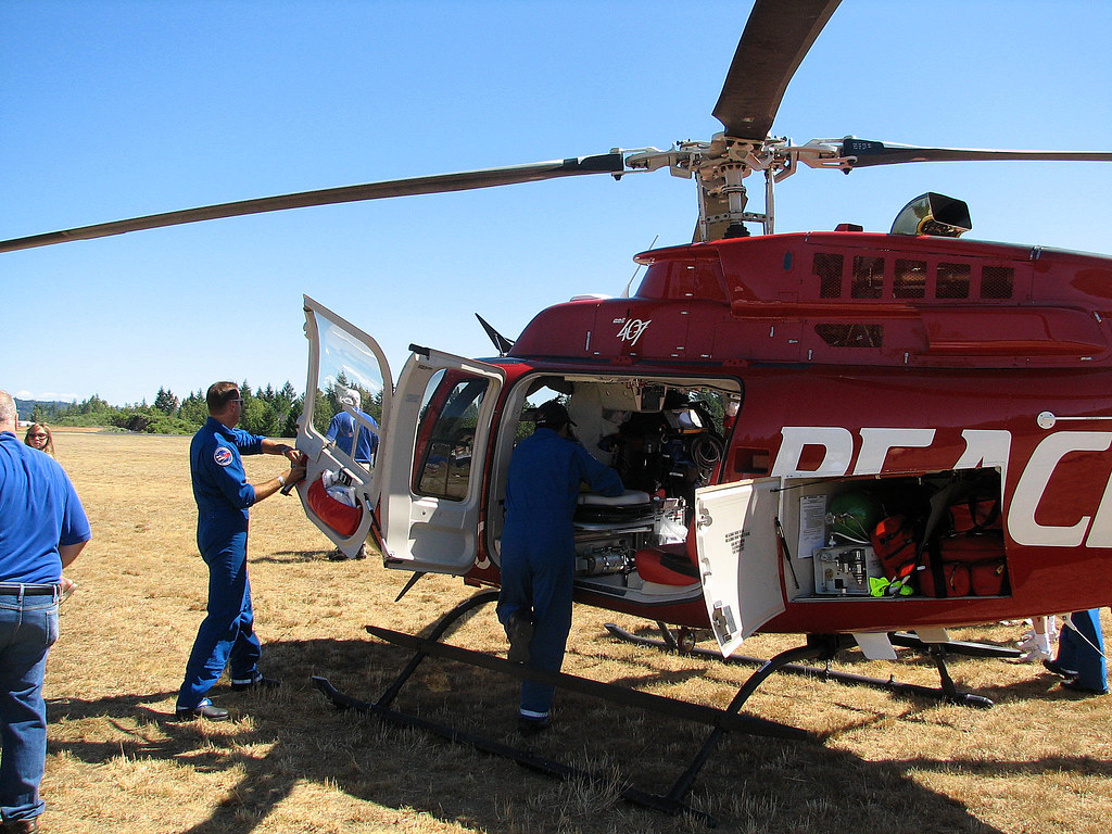 REACH Air Ambulance In northwestern California, the REACH … Flickr