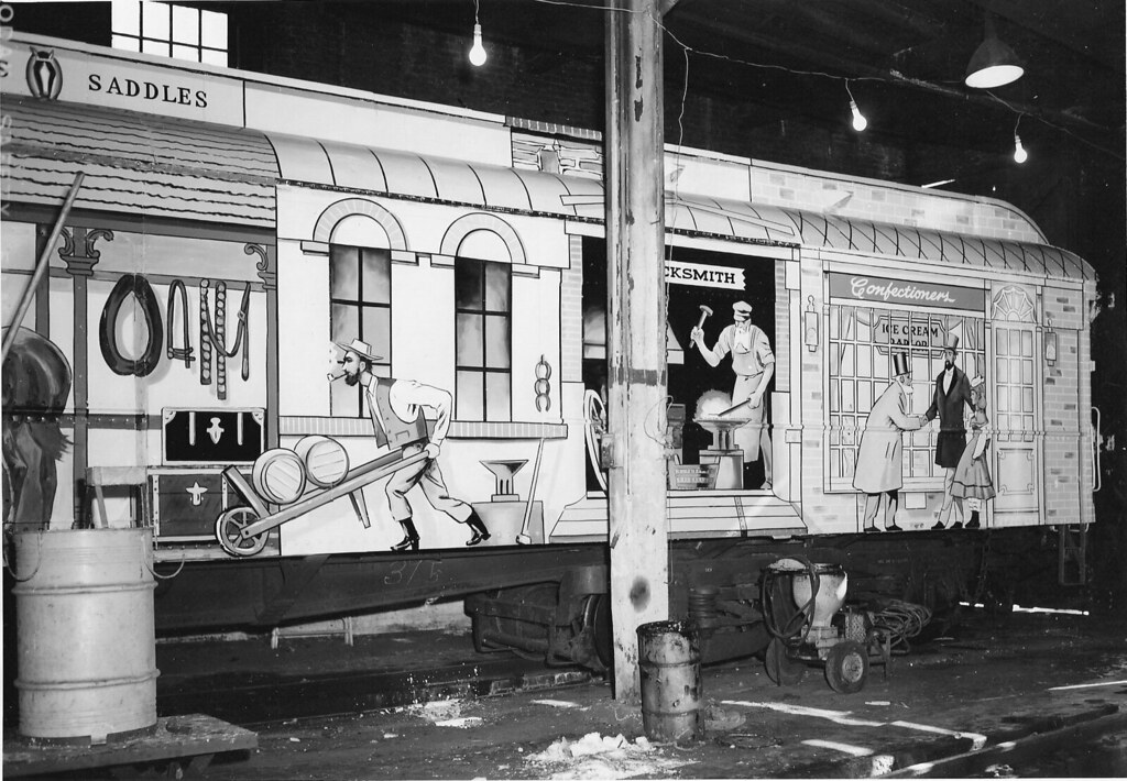 Ford Museum Jim Wilson painted this railroad car for the F… Flickr