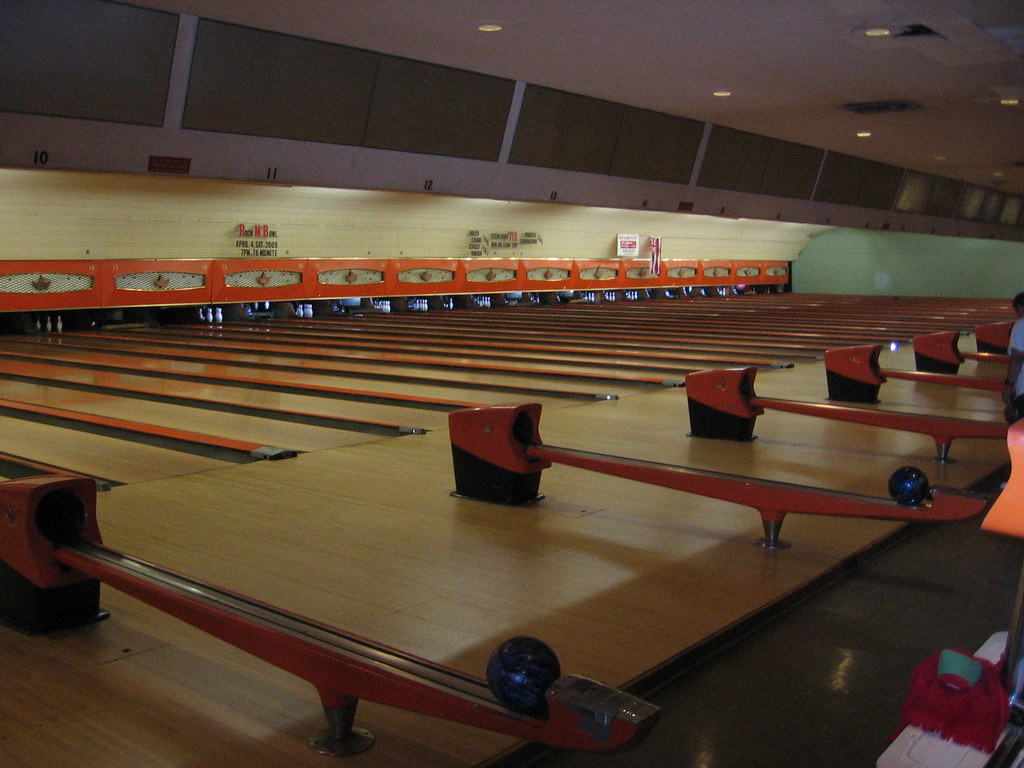 Orange Bowling Alley pdazzle88 Flickr