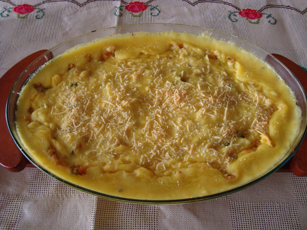 Hoje ! Bacalhau escondidinho com Batata baroa ou Mandioqui… Flickr