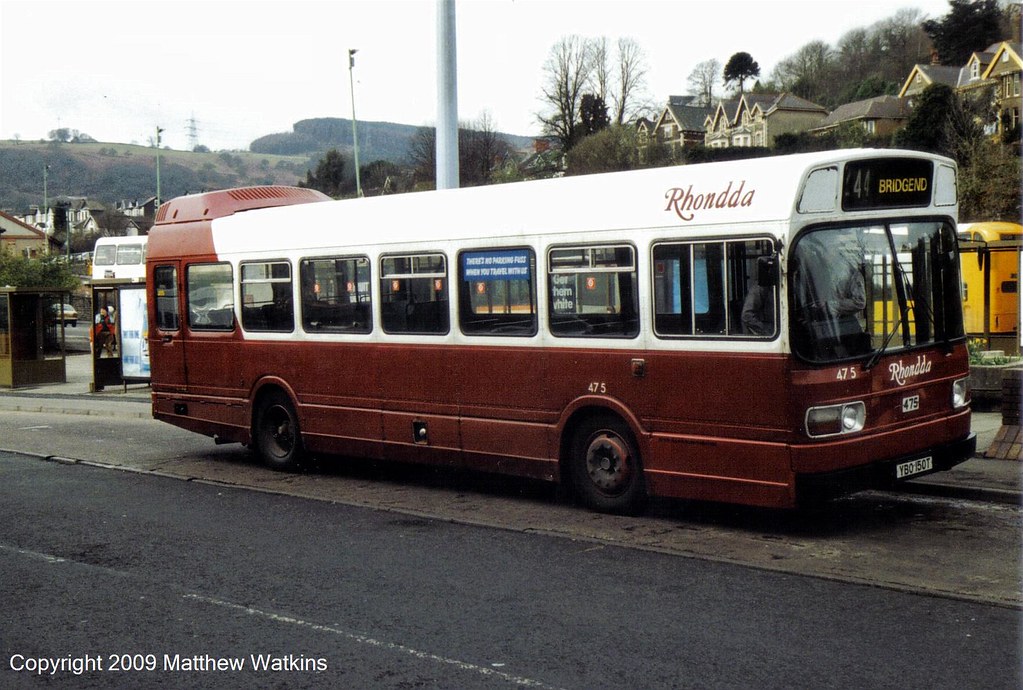 RHONDDA LEYLAND NATIONAL EX NATIONAL WELSH IN PONTYPRIDD B… Flickr