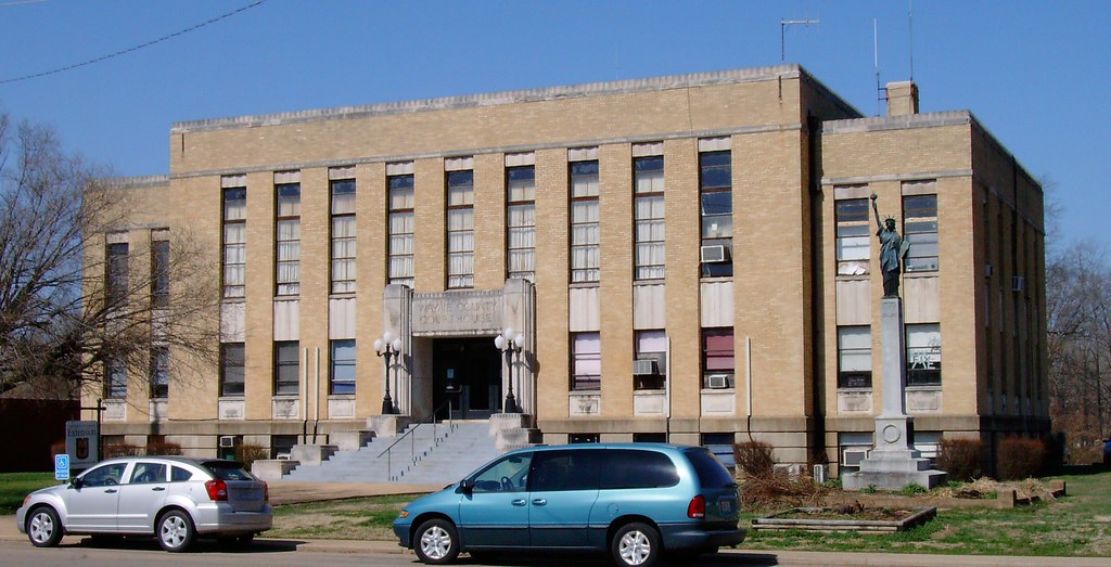Wayne County Courthouse (Greenville, Missouri) This 1941 c… Flickr