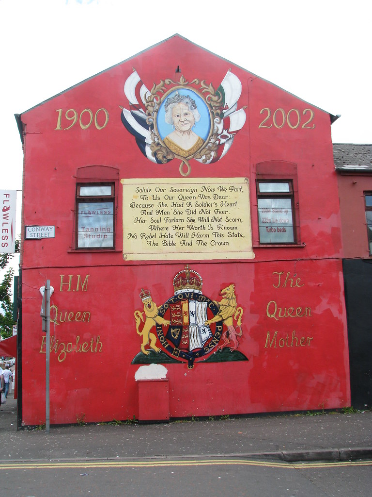 Belfast Shankill Road Protestant lizsmith Flickr