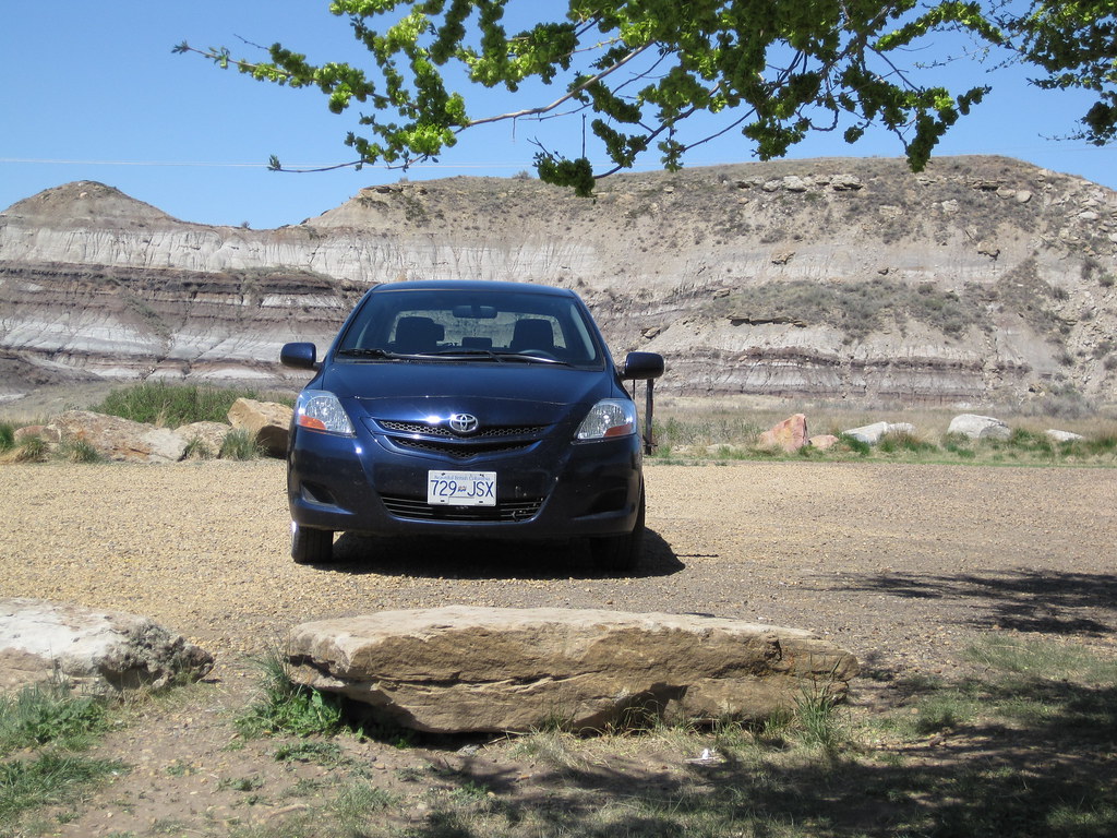 Rental car near Drumheller What would a dinosaur do to a v… Flickr