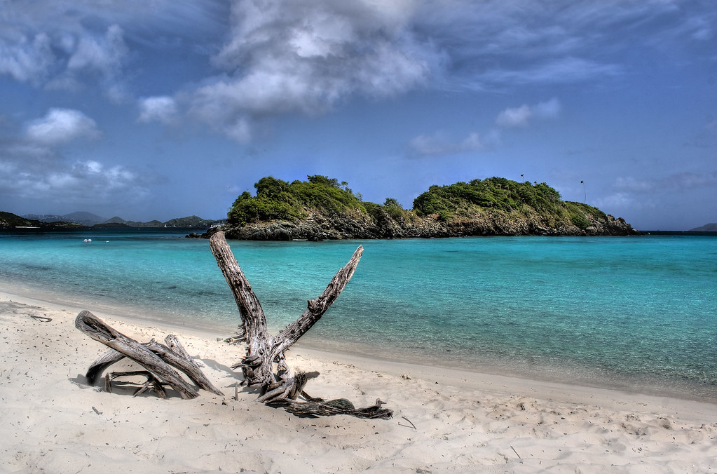 The Beach at Trunk Bay Explored! The beach in this photo i… Flickr