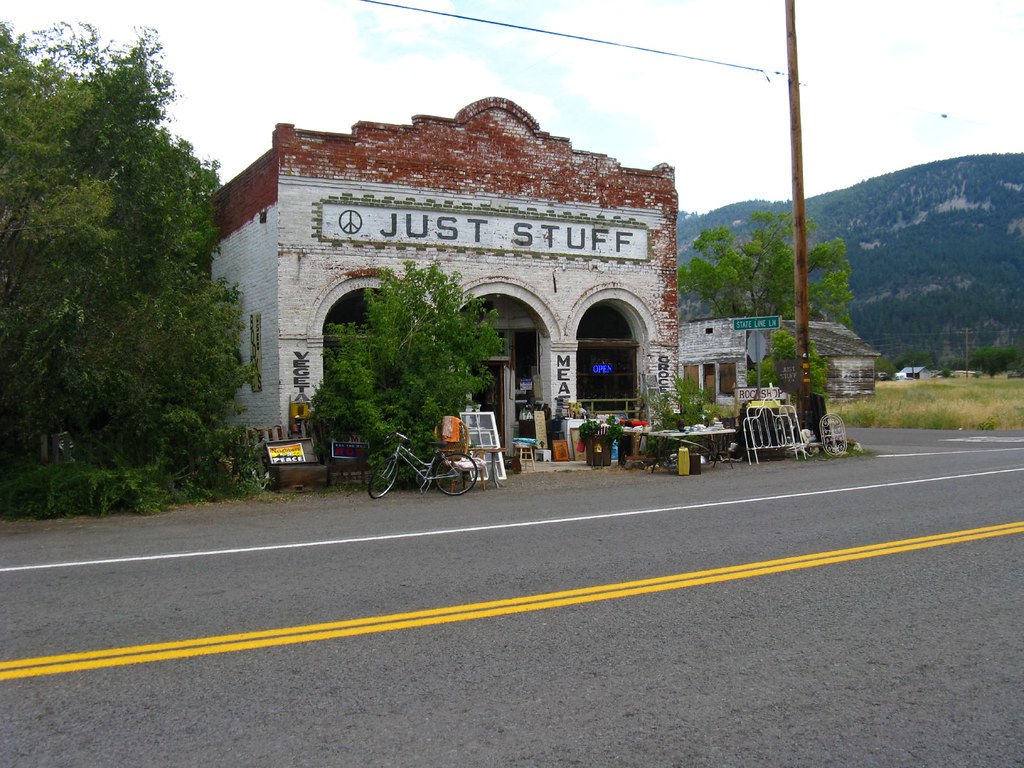 New Pine Creek, Oregon Just Stuff Antique Store Flickr
