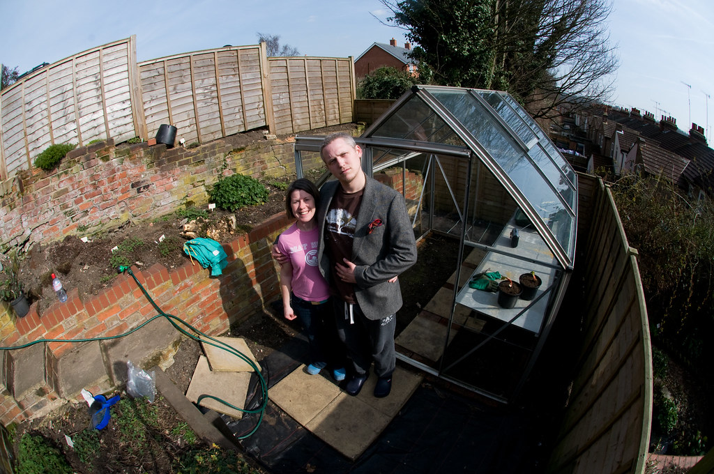 Proud owners of a second hand greenhouse! This greenhouse … Flickr