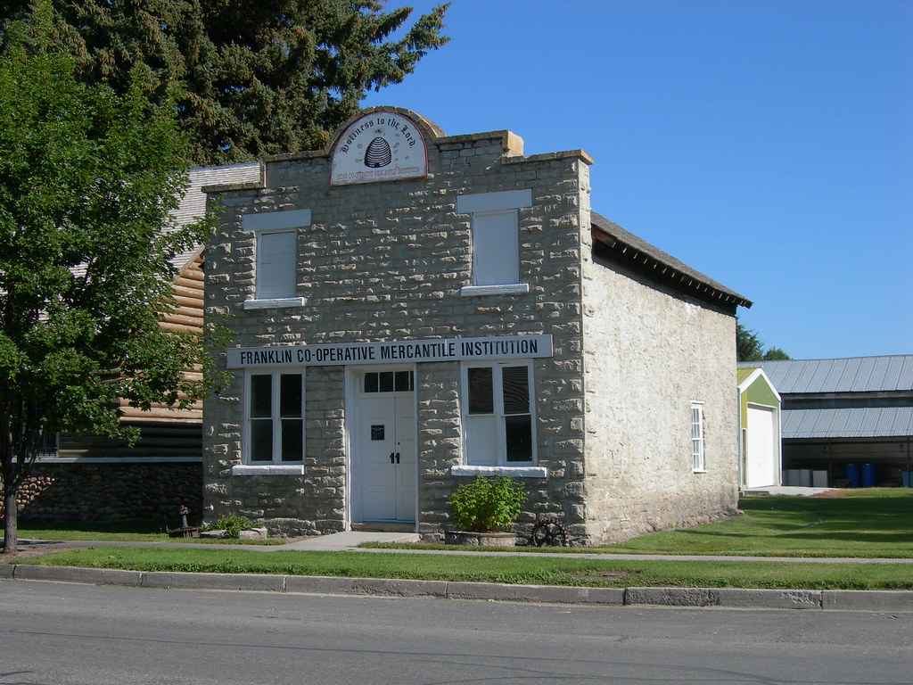 ZCMI CoOp Building Franklin, Idaho Historic marker www.f… Flickr