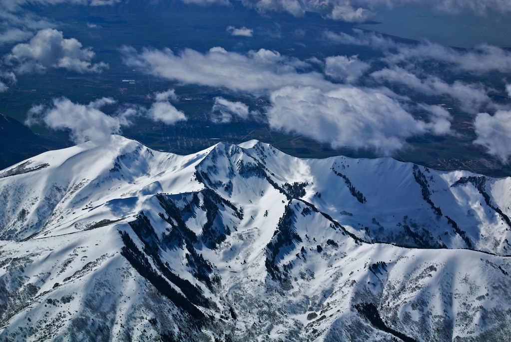Wasatch Mountains Spanish Fork Peak, 10,192 feet Spectacul… Flickr