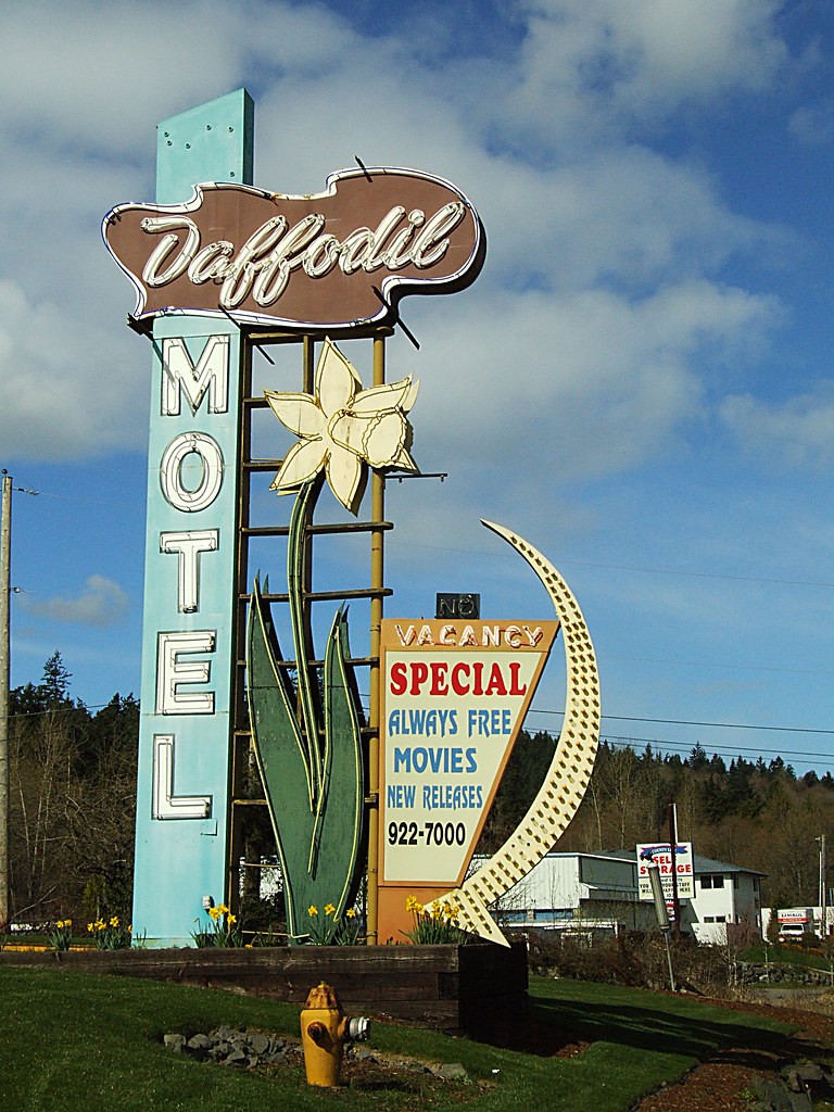 Daffodil Motel Milton, WA Curtis Gregory Perry Flickr