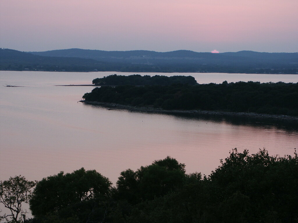 Lake Buchanan at sunset vicki 99 Flickr