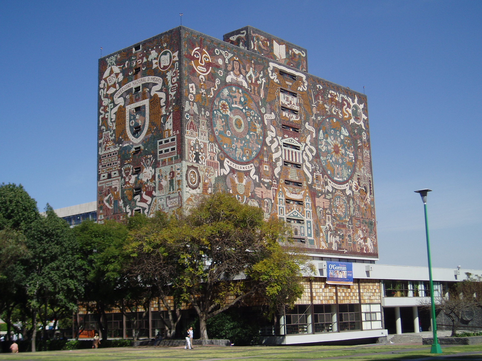 All sizes The Library Building, Mexico City University Flickr