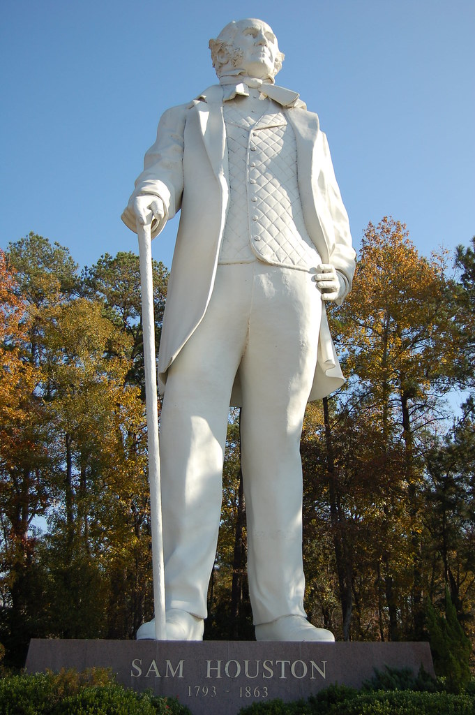 Sam Houston Statue The Sam Houston Statue stands 67feet t… Flickr
