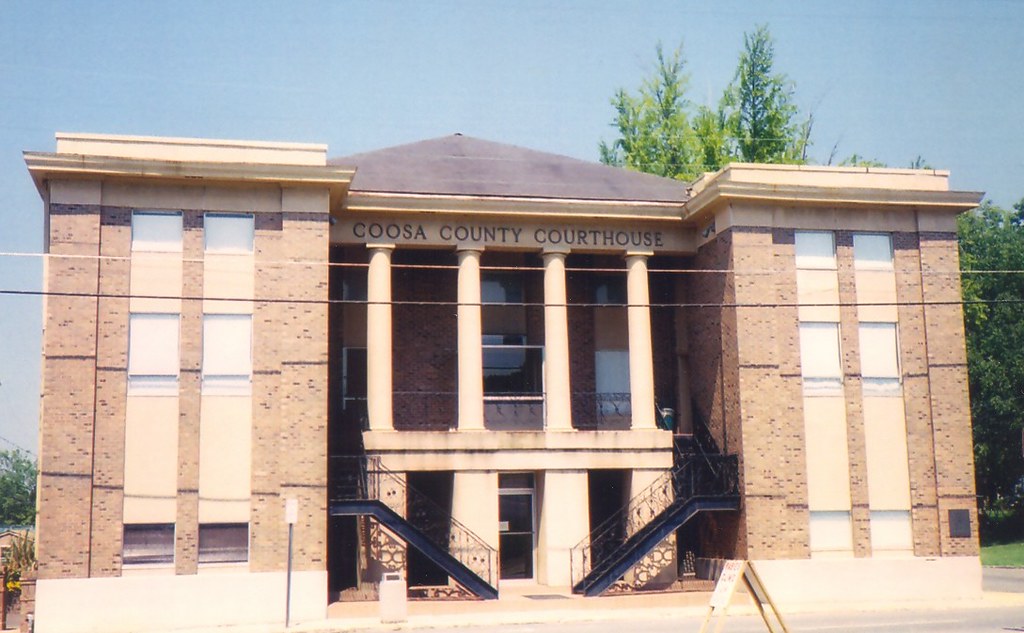Coosa County Court House Rockford, Alabama The courthouse … Flickr