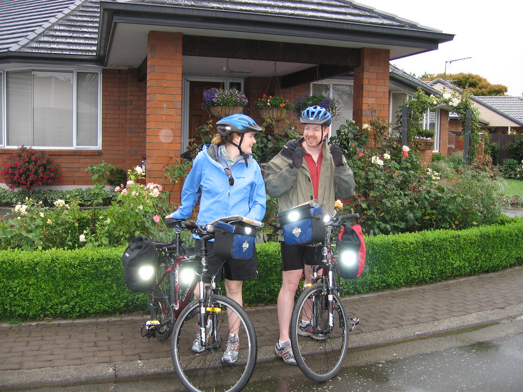 Ready for day one of cycling. Bonney Pelley Flickr