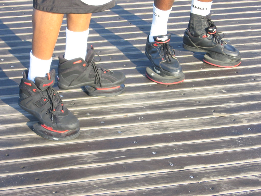 Calf Strengthening Shoes These shoes are for strengthening… Flickr