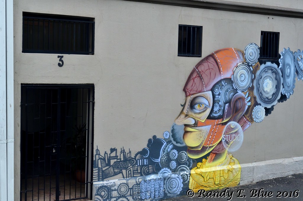 Durban 149 Street mural. R. E. Blue Flickr