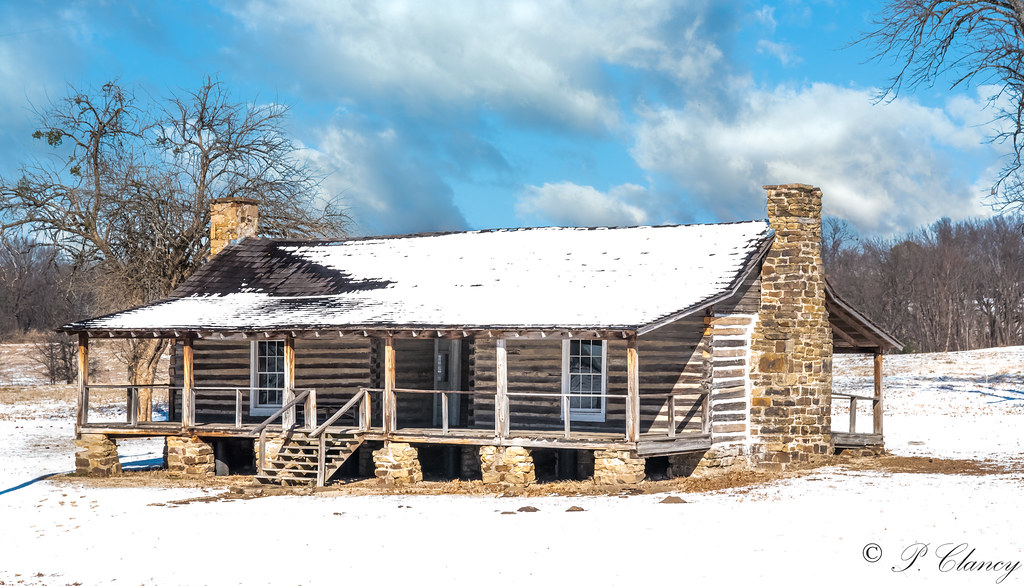 Fort Gibson, old army fort building At the Fort Gibson His… Flickr