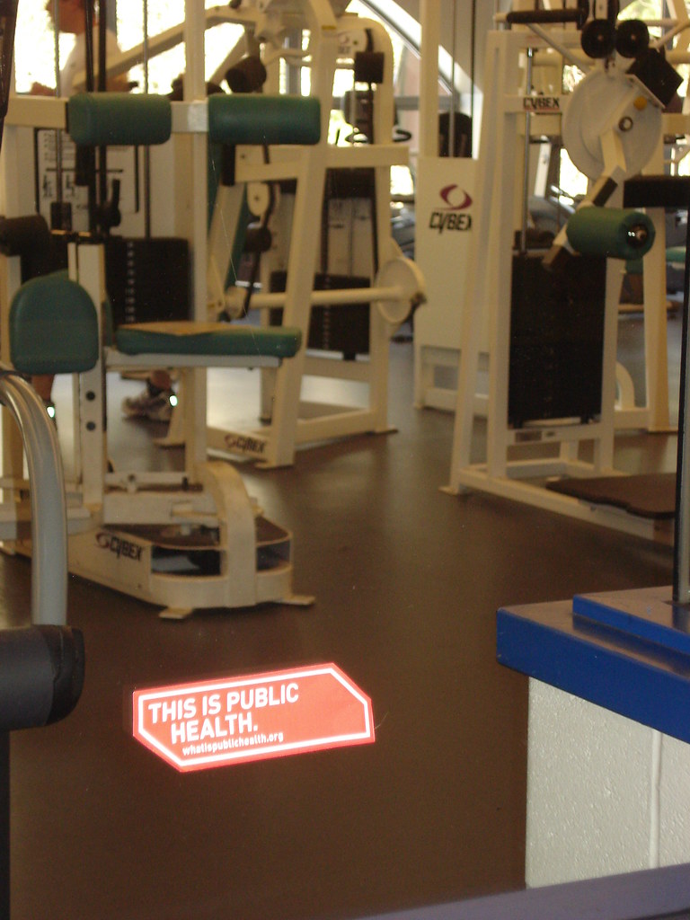 Gym Public gyms allow easy access to exercise equipment, w… Flickr