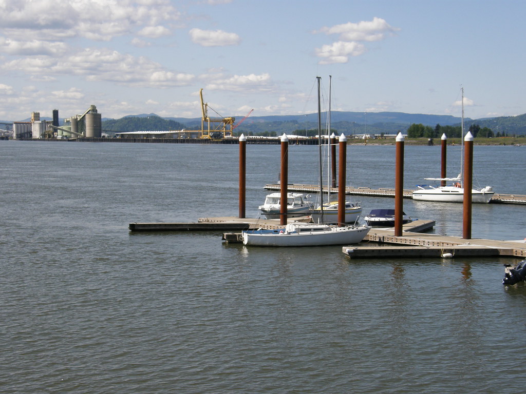 View from Rainier Marina, OR This was taken in May 2009. Flickr