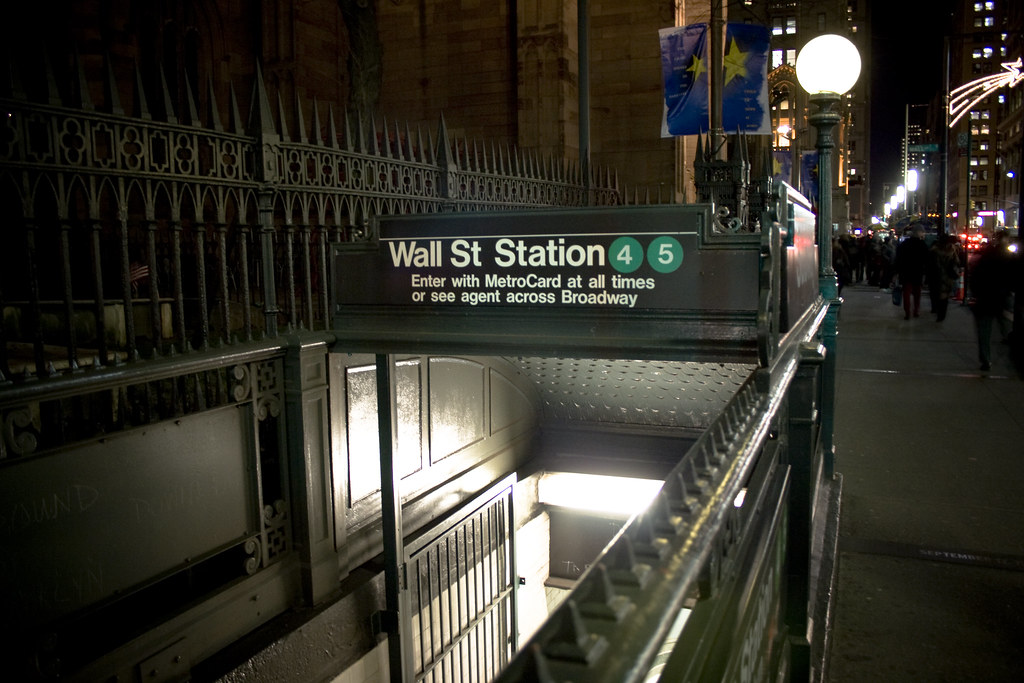 Wall St. Station Stop PresidenToor Flickr