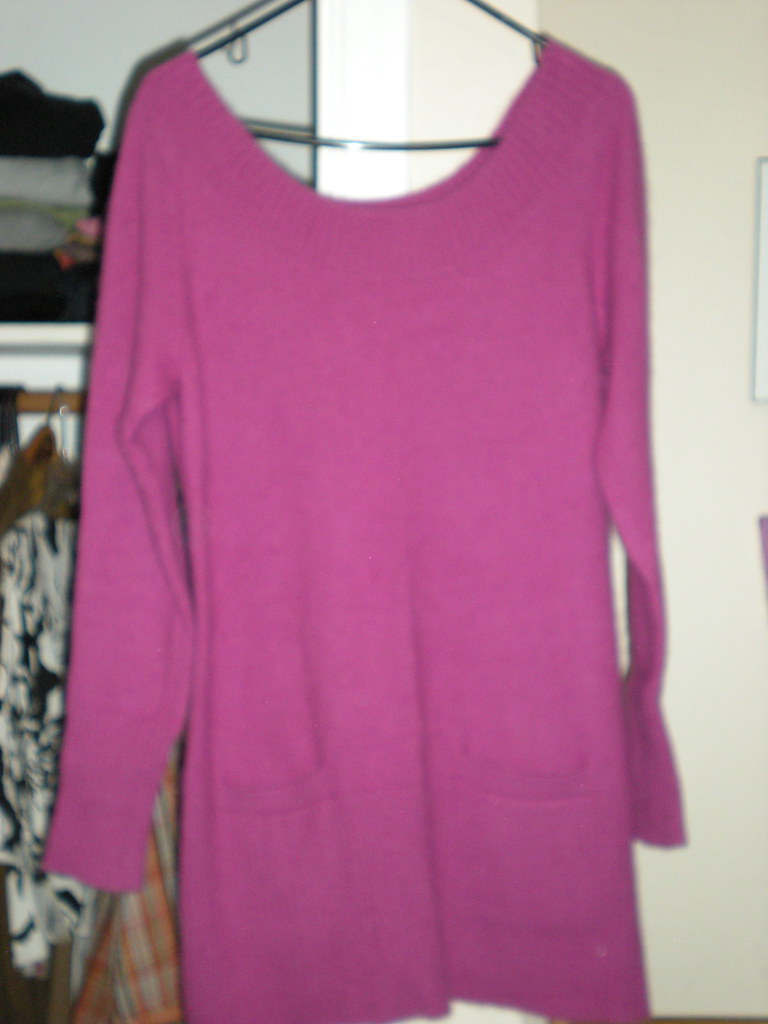 pink sweater dress H&M, 50 angora/50 polyamide, medium, … Flickr