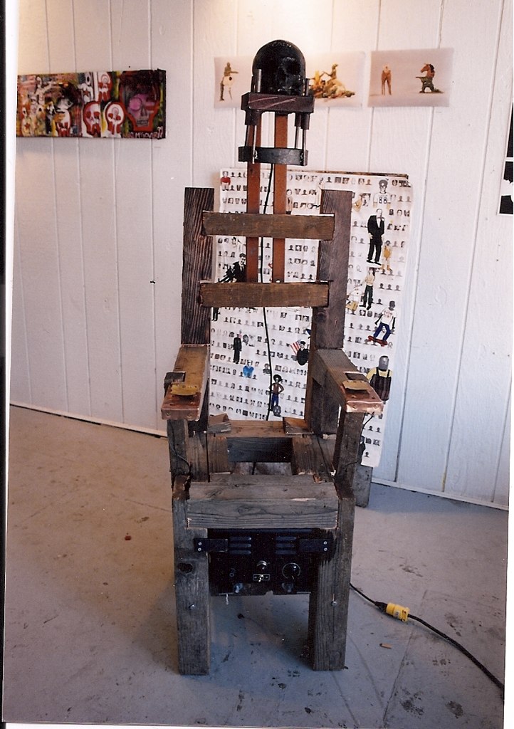 diy electric chair, super shocker c. 1999 martial ART pdx Flickr