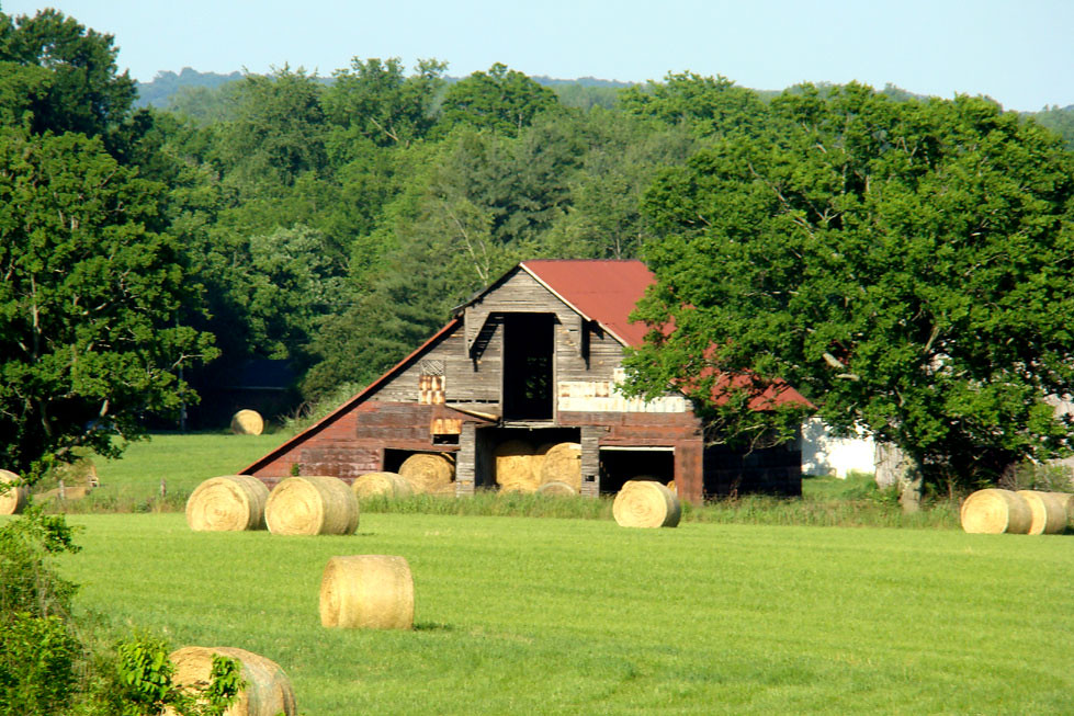 bale barn Ogmin Flickr