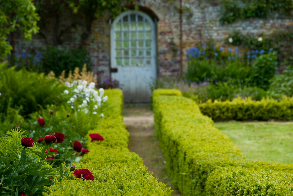 Novar House walled garden John Houston Flickr