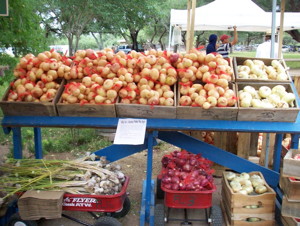 Onion Stand At the 2nd Annual Garlic and Onion Festival at… Flickr