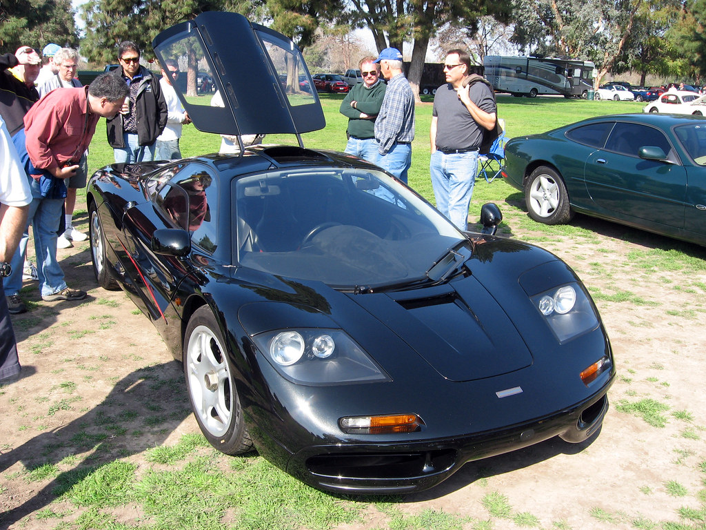 1994 McLaren F1 front 3q Jay Leno's McLaren F1 supercar. 2… Flickr
