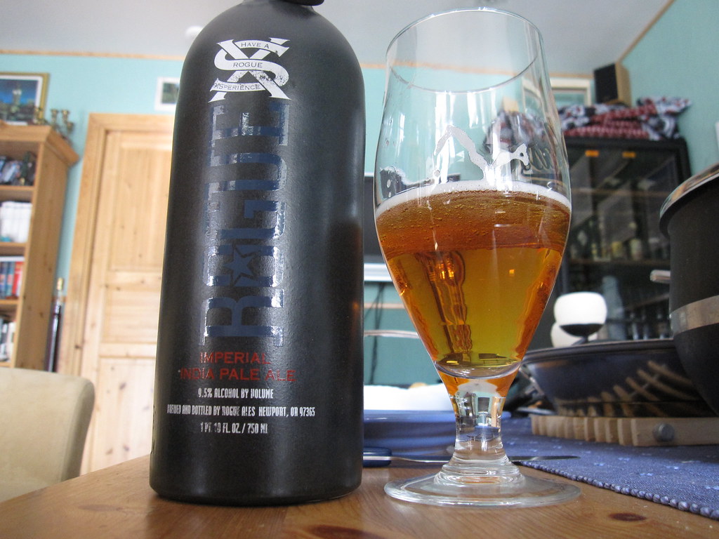 Rogue Ales Imperial IPA A bottle of Imperial India Pale Al… Flickr
