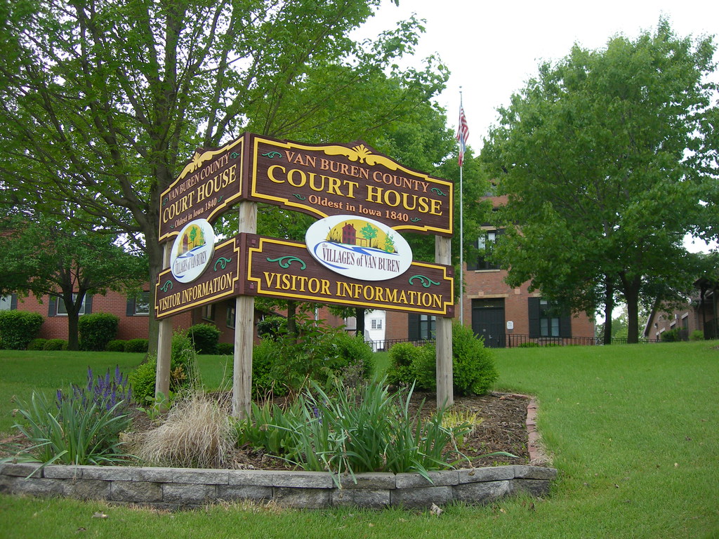 Van Buren County Courthouse Sign Keosauqua, Iowa Jimmy Emerson, DVM Flickr