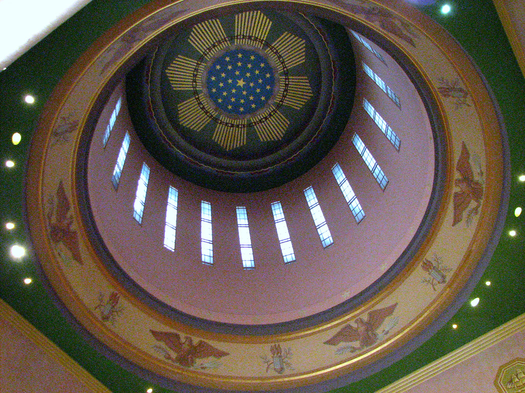Inside the dome Capitol Building, Salem, Oregon MyAngel 27 Flickr