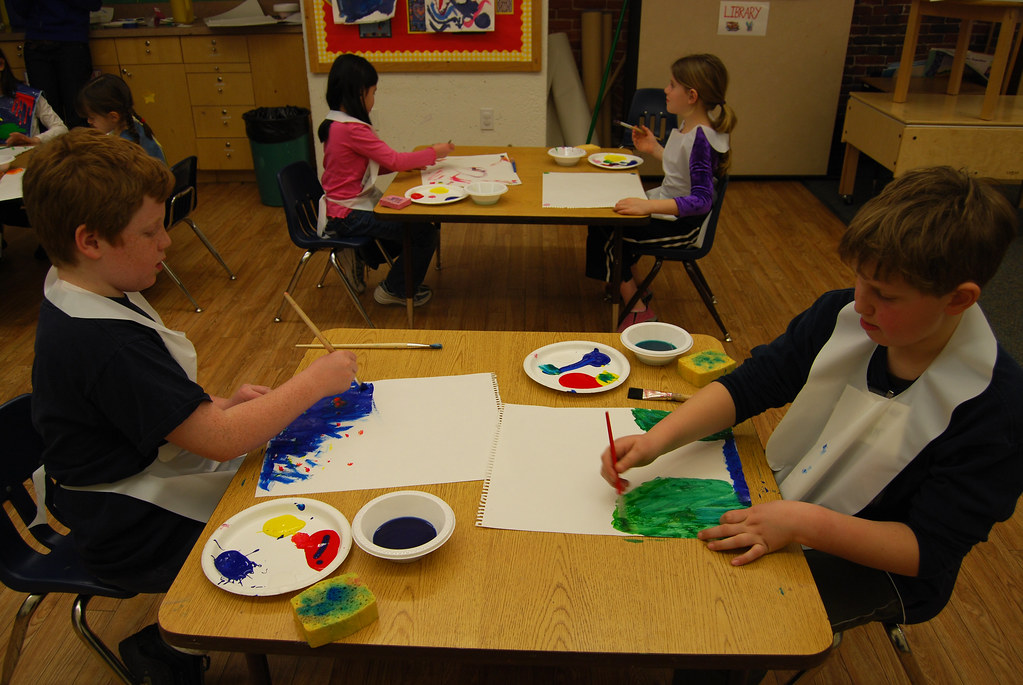 Painting at the Park Street Church Children's Arts Festiva… Flickr