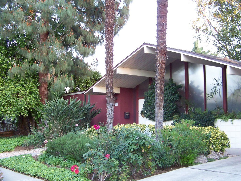 Eichler home Orange, CA Tiki Lisa Flickr