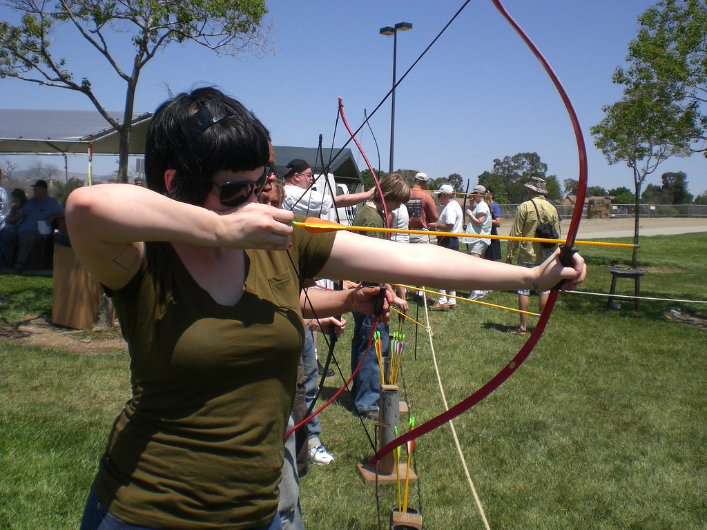 scottish festival archery Hey Ladies! Flickr