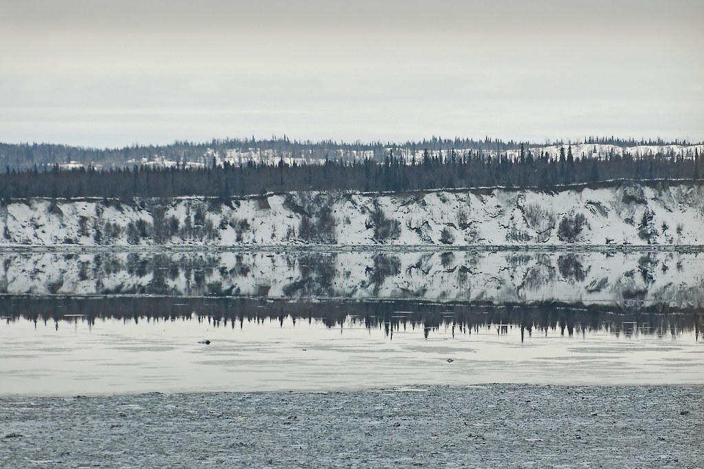 Slack Tide On a cloudy day the Knik Arm is at slack tide a… Flickr