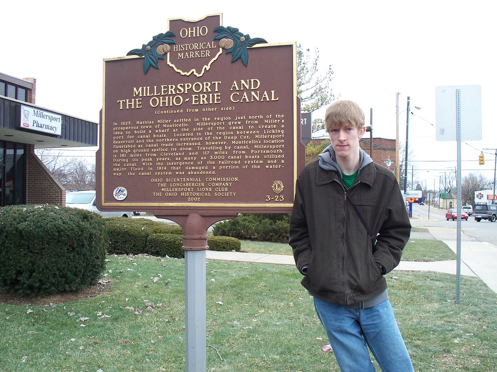OH Millersport Marker 2 Millersport and the OhioErie Ca… Flickr