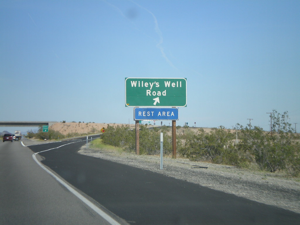 I10 East Exit 222 I10 east at Exit 222 Wiley's Well … Zach