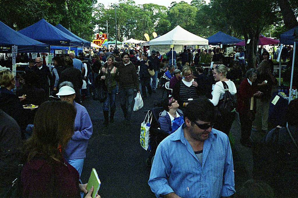 Farmer's market Newcastle. Agfa Vista 200 from last centur… Flickr