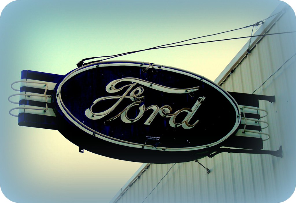 Old Ford Neon Concordia Missouri. Summer 2008, or was it '… John